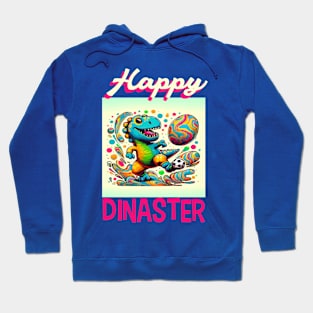 Cartoony Dino Easter Hoodie